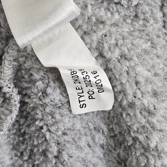 Vineyard Vines Gray Fleece Shep Shirt Pullover Women's M‎ Pink Quarter Zip 2016 - Picture 12 of 12